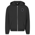Herren Oversize Zipper Hoodie V Logo