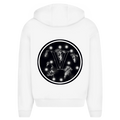 Herren Oversize Zipper Hoodie V Logo